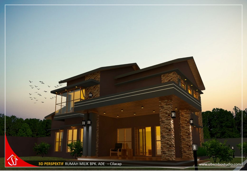 Ide Gambar Desain Rumah Minimalis Cilacap Terlihat Keren 