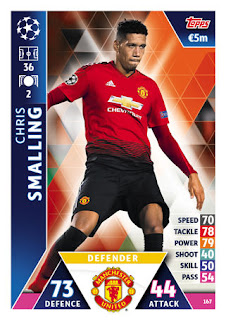 Match Attax UEFA Champions League 2018 2019 Manchester United FC Set