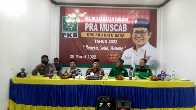 PRA MUSCAB PARTAI PKB 2022 USUNG TEMA "BANGKIT, SOLID, MENANG"