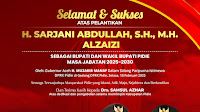 Selamat dan Sukses Atas Pelantikan H. Sarjani Abdullah, S.H., M.H. dan Alzaizi Sebagai Bupati dan Wakil Bupati Pidie