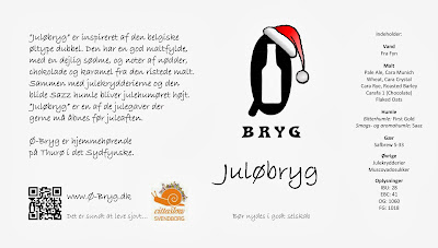 Etiket til Juløbryg, Ø-Bryg