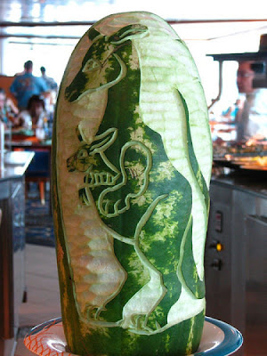 Watermelon Carving Art