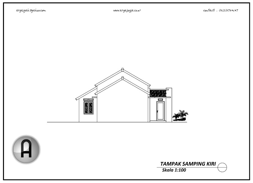 Desain Rumah Modern Mungil Minimalis Type 80  Blognya 