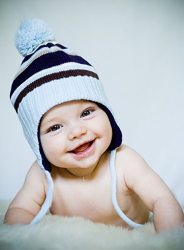 Picture of Cute Baby Boy Smiling