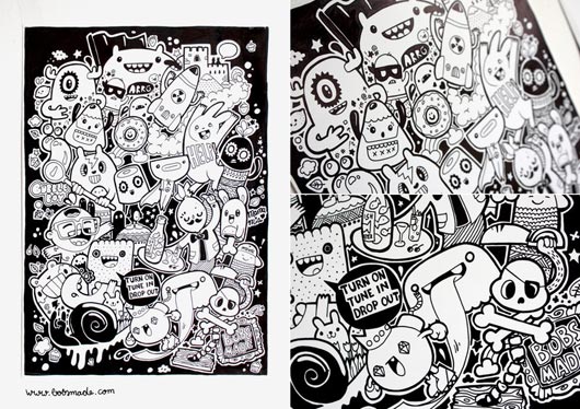 Doodle Art   40  Awesome Doodle Art Inspiration Examples
