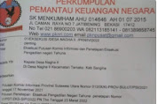 Ketua umum Pemantau keuangan negara (PKN) Patar Sihotang SH,MH mengikuti pelaksanaan eksekusi putusan pengadilan negeri Tahuna