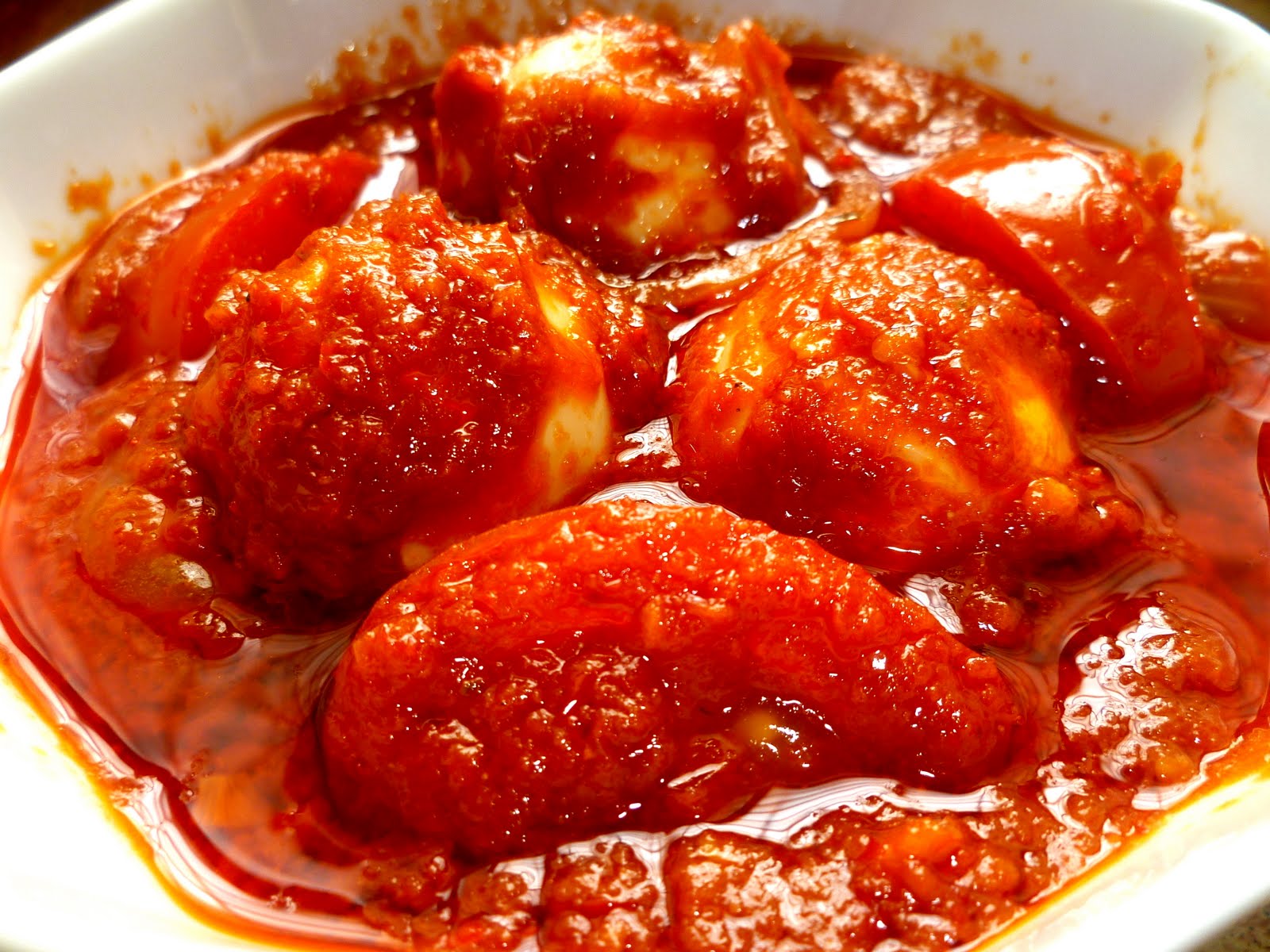 Blog Iqa Resepi Telur Rebus Masak Merah 