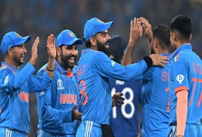अपराजेय बनी टीम इंडिया ने वर्ल्ड चैंपियन इंग्लैंड को 100 रनों से हराया