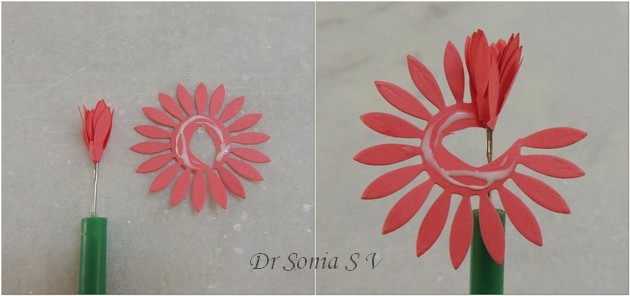 Paper flower tutorial 9 Paper flower tutorial 9