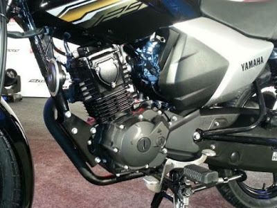 Yamaha Saluto 125 engine view HD Photo