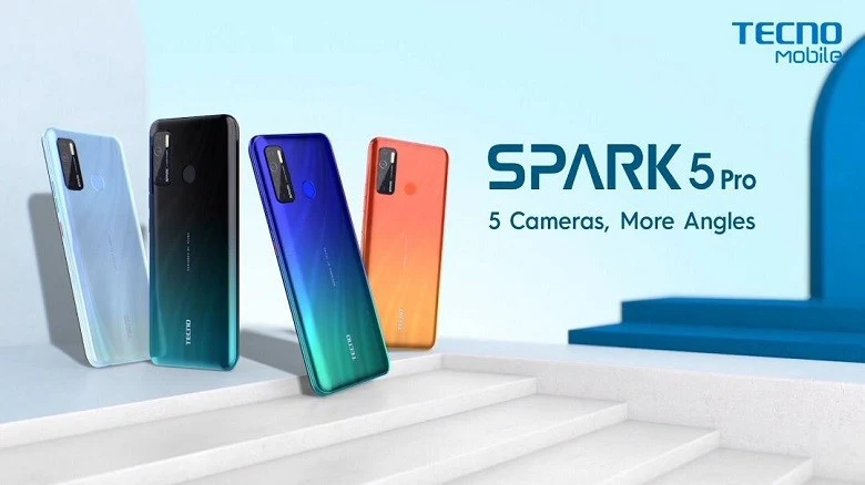 Tecno Spark 5 Pro (5 Cameras): Review, Specifications & Price