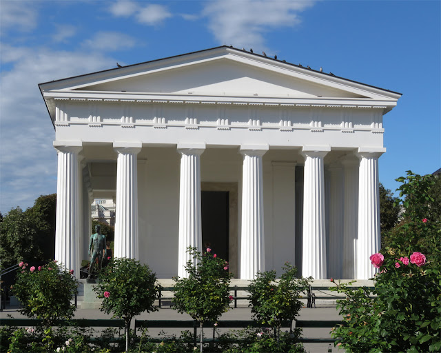 Theseus Temple by Pietro di Nobile, Volksgarten, People's Garden, Vienna