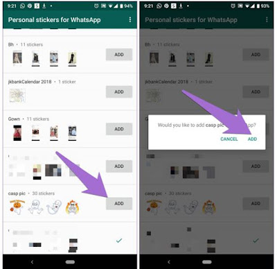 cara menggunakan sticker telegram di wa