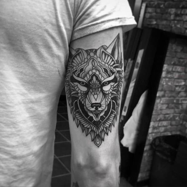 Tatuagem de Lobo - 98 ideias para se inspirar