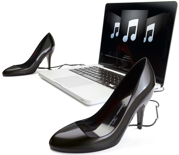 Stiletto Speaker Shoes