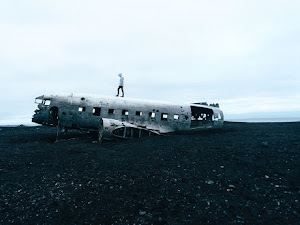 Abandoned aircraft airplane