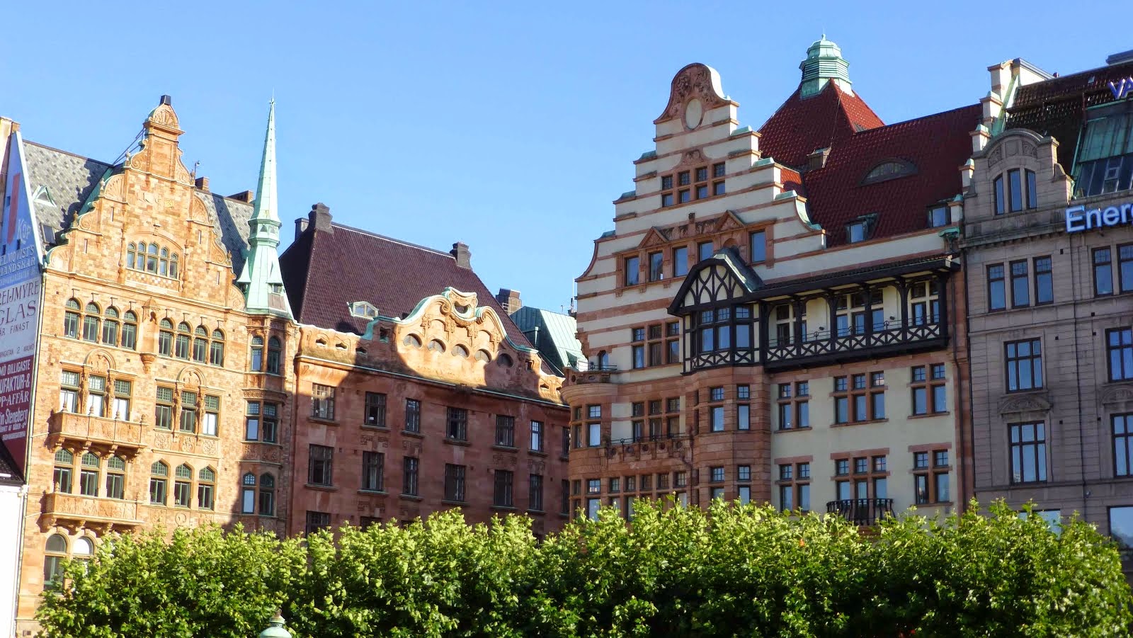 Sur la Grande Place de Malmö