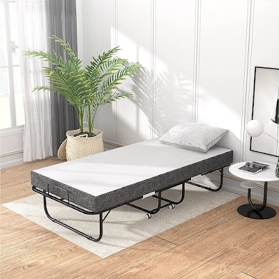 Foldable Guest Bed with Luxurious Memory Foam