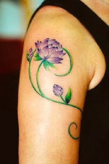 lotus flower tatto