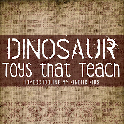 Dinosaur Toys that Teach // Homeschooling My Kinetic Kids // gift guide // birthday gift ideas // dinosaur lovers // Jurassic World and Jurassic Park fans will love these ideas