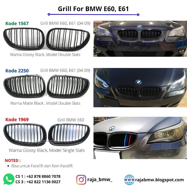 Grill BMW E60