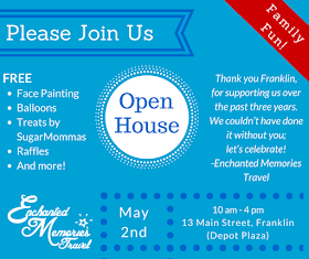 Enchanted Memories Travel - Open House - May 2