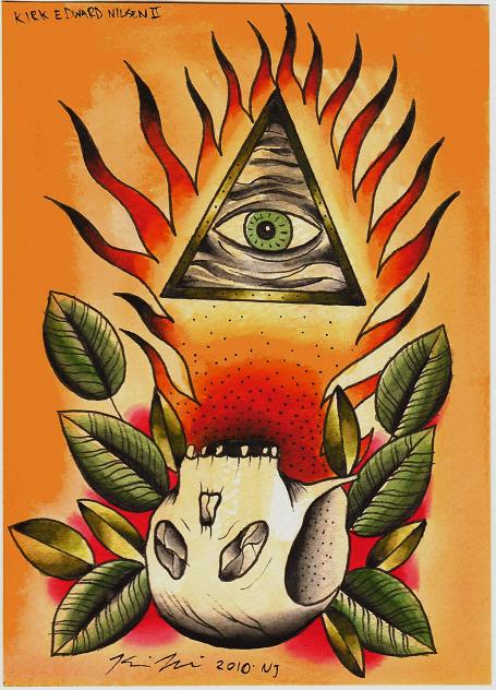 Illuminati Aaahhhhh new painting let me tattoo this anybody 