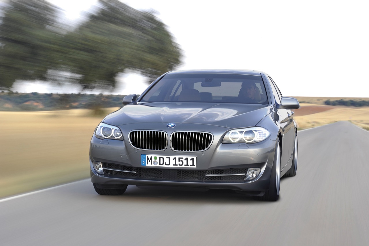 BMW 5 series front view concept