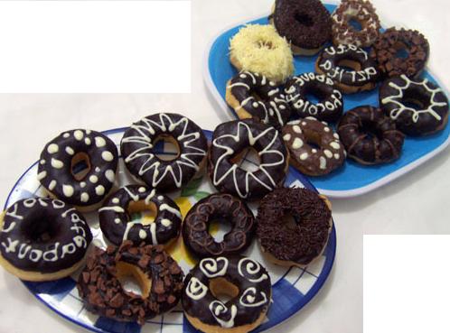 Donat cute ini Ada berbagai bermacam-macam varian rasa, mulai dari 