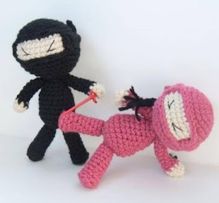 PATRON GRATIS NINJA AMIGURUMI 52404