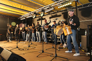 Fiesta Euskofoliada del Centro Gallego en Ansio