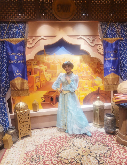 Where to find Jasmine at Disney World Epcot