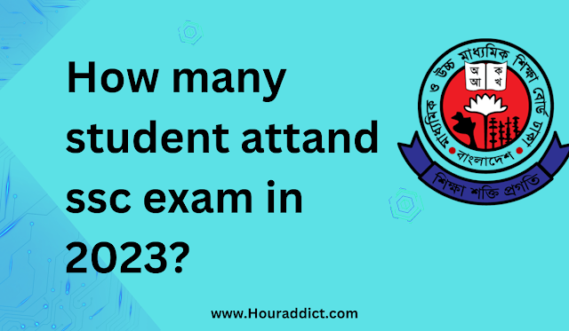 How many student attend ssc exam in 2023?