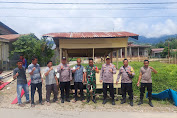 Polsek Blangkejeren laksanakan Pengecekan Pos Sat Kamling di kecamatan Blangkejeren Kab. Gayo Lues 