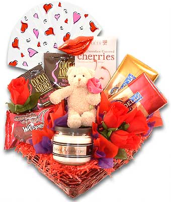 Sweets For My Sweetheart   Valentine's Day Gift Basket: