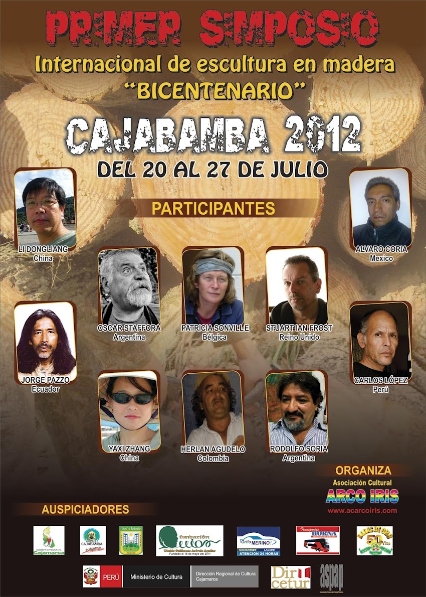 I Simposio Internacional de Escultura en Madera en Cajabamba