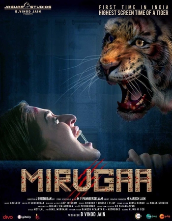 Mirugaa (2021) HDRip Hindi Dubbed Movie Download - Mp4moviez