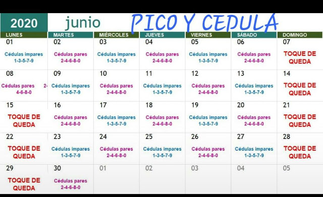 PICO Y CEDULA JUNIO EN BUCARAMANGA