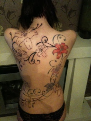 Female Back Tattoos