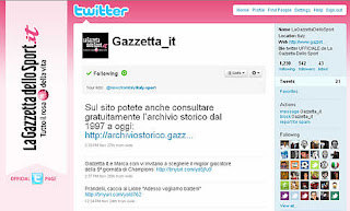 sport per twitter