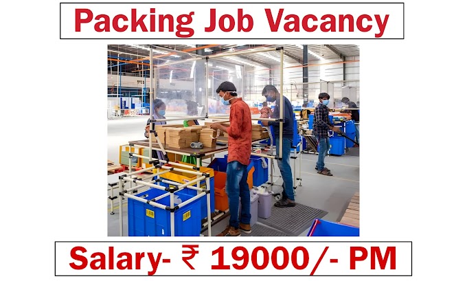 Packing Job Vacancy 2024 - Apply For Packer and supervisor posts - No fees Required