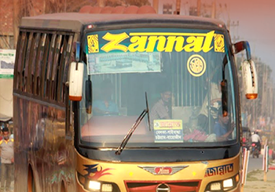 Jannat Gaibandha to Chittagong bus
