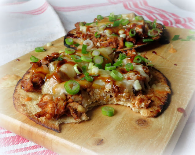 Easy BBQ Chicken Tostadas