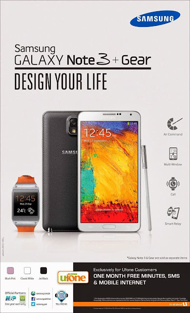 samsung galxy note 3 galaxy gear