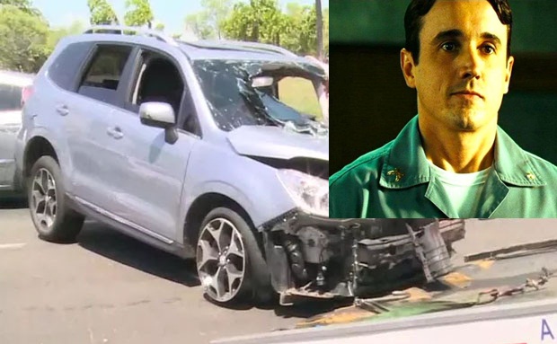 Ator Caio Junqueira do 'Tropa de Elite' sofre acidente de carro e é internado em estado grave