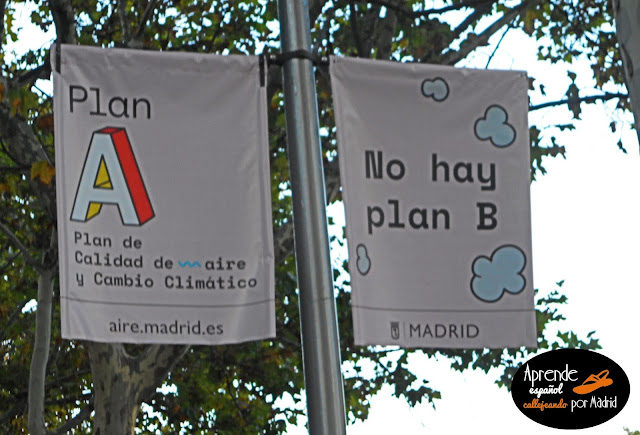 Aprende español callejeando por Madrid: No es plan