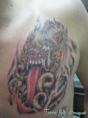 Bali Rangda Tattoo Designs