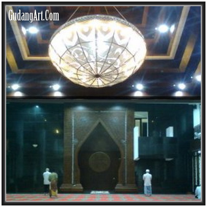 Lampu gantung masjid 002