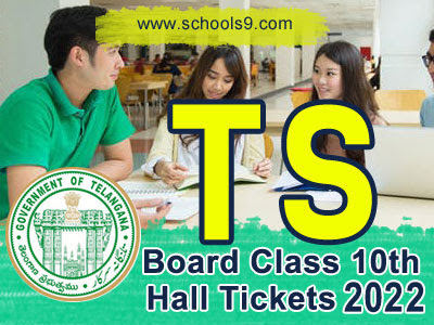 Telangana SSC 10th Class 2022 Exam Hall Tickets
