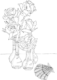 flower coloring pages